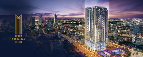 THÁP B2 TẠI THE GRAND MANHATTAN THAY ĐỔI DIỆN MẠO RÕ NÉT