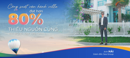 CÔNG SUẤT KHAI THÁC ĐẠT 100% NGÀY CUỐI TUẦN, THIẾU NGUỒN CUNG BIỆT THỰ CHO THUÊ TẠI NOVAWORLD PHAN THIET