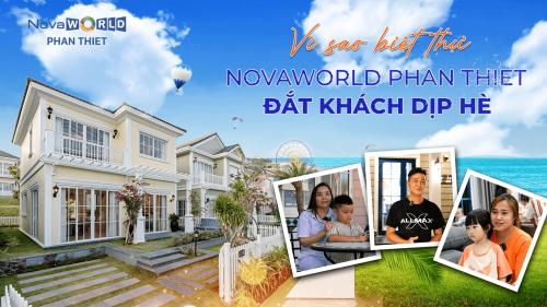 BIỆT THỰ BIỂN CHO THUÊ NOVAWORLD PHAN THIET HẤP DẪN DU KHÁCH