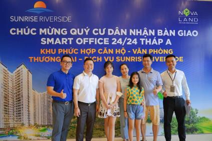 SỨC NÓNG LAN TỎA, NHIỀU SMART OFFICE 24/24 SUNRISE RIVERSIDE ĐƯỢC “CHỐT” NGAY TẠI SỰ KIỆN