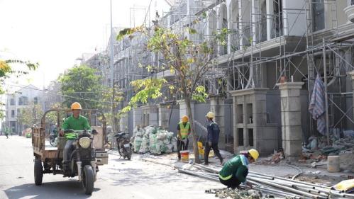 SÔI ĐỘNG KHÔNG KHÍ THI CÔNG, BÀN GIAO NHÀ CẬN TẾT NGUYÊN ĐÁN TẠI CÁC DỰ ÁN CỦA NOVALAND